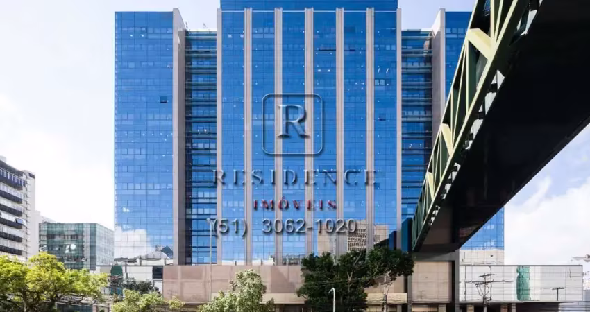 Aluguel de loja comercial em condomínio de alto padrão em porto alegre-rs, bairro praia de belas: 1 sala, 138,75m²!