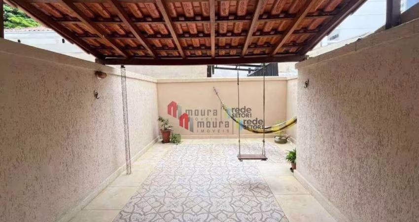 Centro - Quarto e sala com área externa