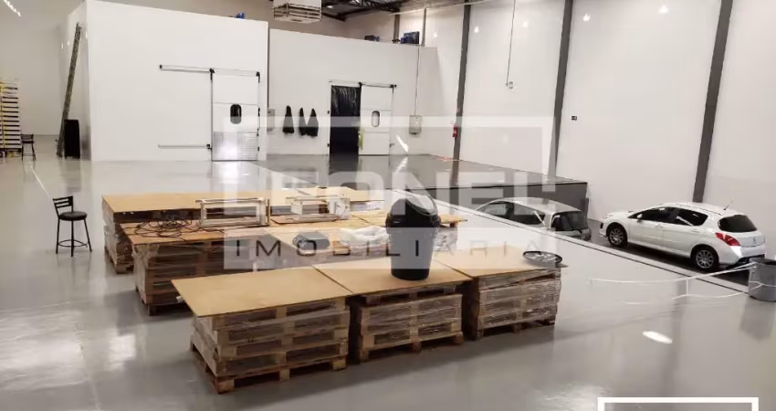 Galpão para venda no distrito industrial adib rassi, em jardinopolis com câmara fria e energia solar