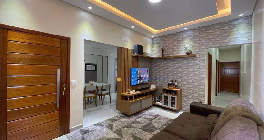 Casa com 3 dormitórios à venda, 137 m² por R$ 720.000,00 -  Jardim Residencial Nova Veneza - Indaiatuba/SP