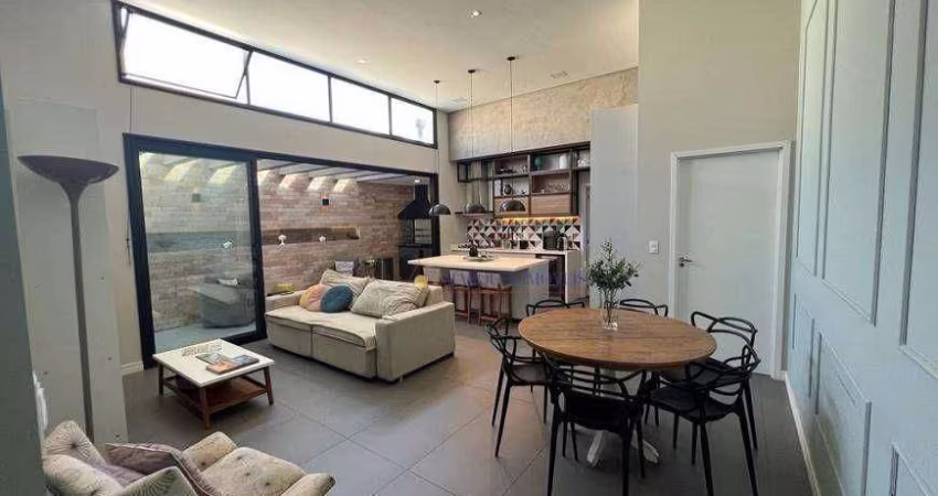 Casa com 3 dormitórios à venda, 150 m² por R$ 1.210.000,00 - Jardim Bréscia - Indaiatuba/SP