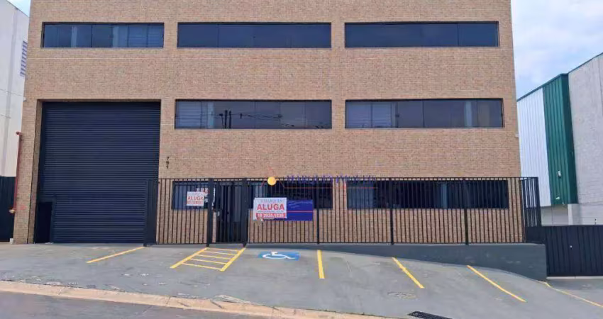 Galpão para alugar, 1040 m² por r$ 26.550,00/mês - park comercial de indaiatuba - indaiatuba/sp
