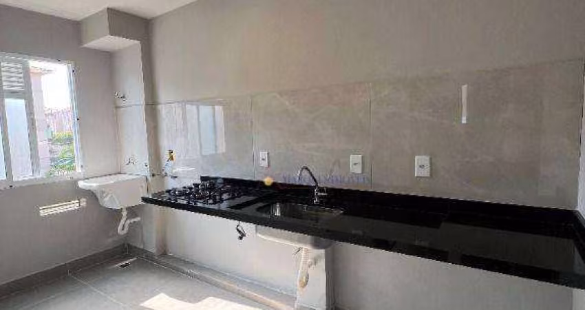 Apartamento com 2 dormitórios à venda, 51 m² por R$ 250.000,00 - Bairro Campo Bonito - Indaiatuba/SP