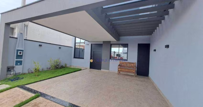 Casa com 3 dormitórios à venda, 105 m² por R$ 965.000,00 - Jardim Park Real - Indaiatuba/SP