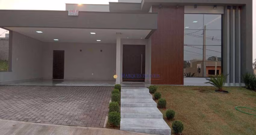 Casa com 3 dormitórios à venda, 194 m² por R$ 1.598.000,00 - Jardim Residencial Milano - Indaiatuba/SP