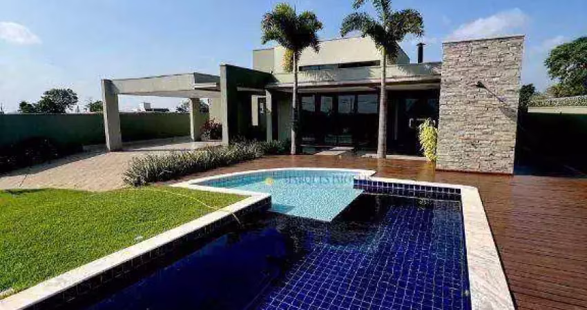 Chácara com 3 dormitórios à venda, 1000 m² por r$ 2.550.000,00 - terras de itaici - indaiatuba/sp