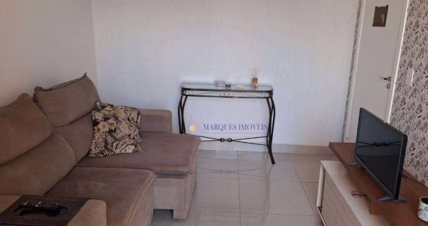 Apartamento com 2 dormitórios à venda, 62 m² por R$ 370.000,00 - Vila Brizzola - Indaiatuba/SP