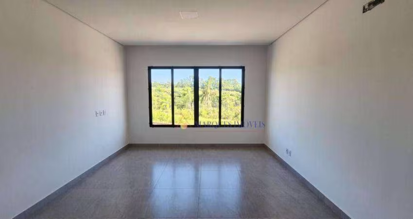 Sala para alugar, 27 m² por R$ 1.500,00/mês - Residencial Burck - Louveira/SP