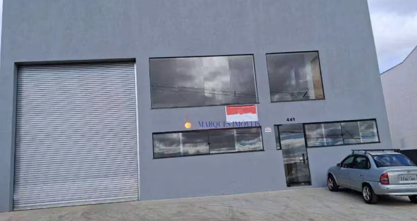 Galpão para alugar, 780 m² por r$ 16.000,00/mês - europark comercial - indaiatuba/sp