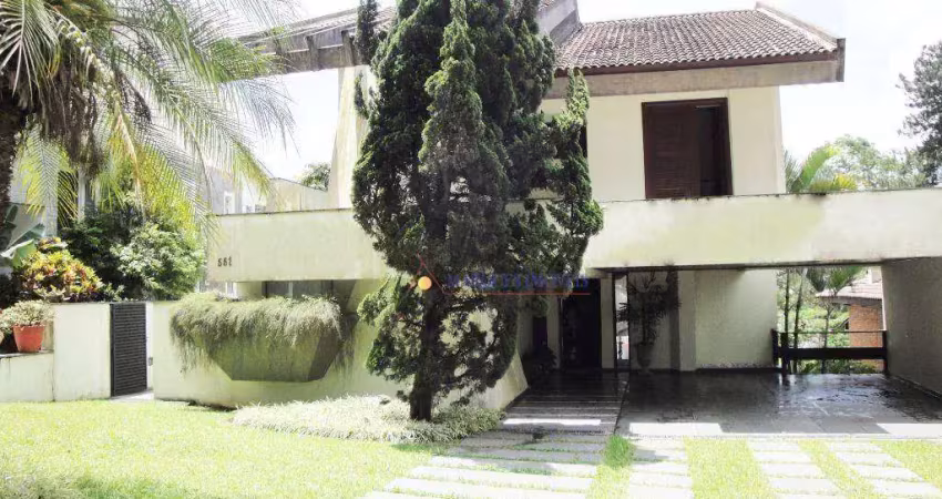 Aldeia da serra 4 suítes, 350m² - venda por r$ 2.600.000 ou aluguel por r$ 14.801/mês - morada dos pássaros - barueri/sp