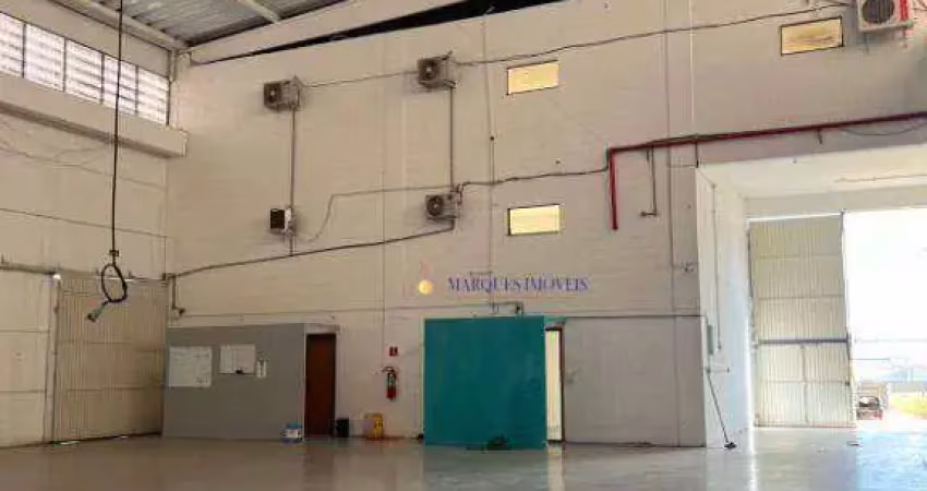 Galpão para alugar, 1088 m² por r$ 26.341,60/mês - centro empresarial de indaiatuba - indaiatuba/sp