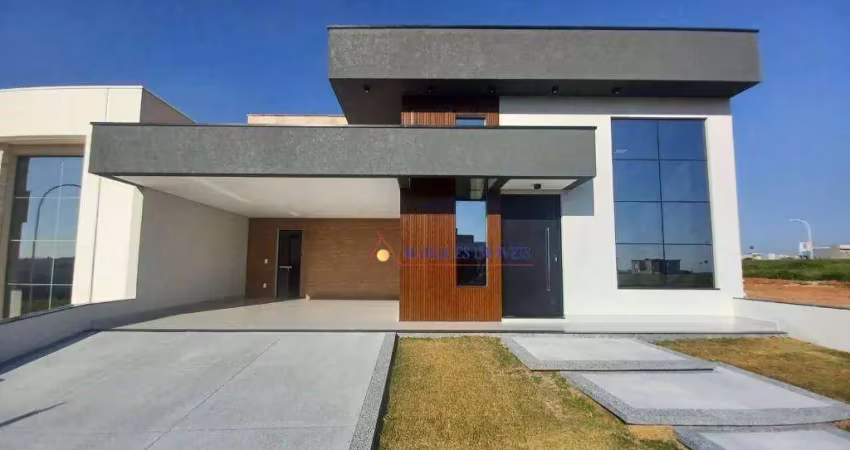 Casa com 3 dormitórios, 184 m² - venda por r$ 2.200.000,00 ou aluguel por r$ 11.380,00/mês - jardim residencial dona maria cândida - indaiatuba/sp