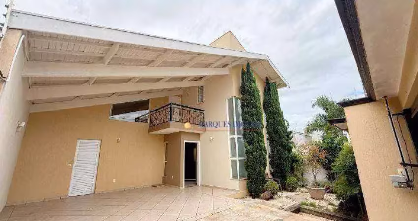 Sobrado com 3 dormitórios, 357 m² - venda por r$ 1.464.500,00 ou aluguel por r$ 8.978,62/mês - jardim esplanada - indaiatuba/sp