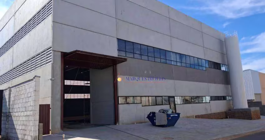 Galpão para alugar, 1725 m² por r$ 52.000,00/mês - park comercial de indaiatuba - indaiatuba/sp