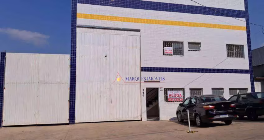Galpão para alugar, 474 m² por r$ 10.000,00/mês - recreio campestre jóia - indaiatuba/sp