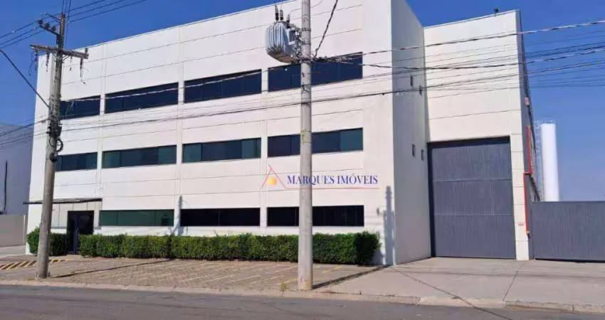 Galpão para alugar, 1598 m² por r$ 42.000,00/mês - américan park empresarial nr - indaiatuba/sp