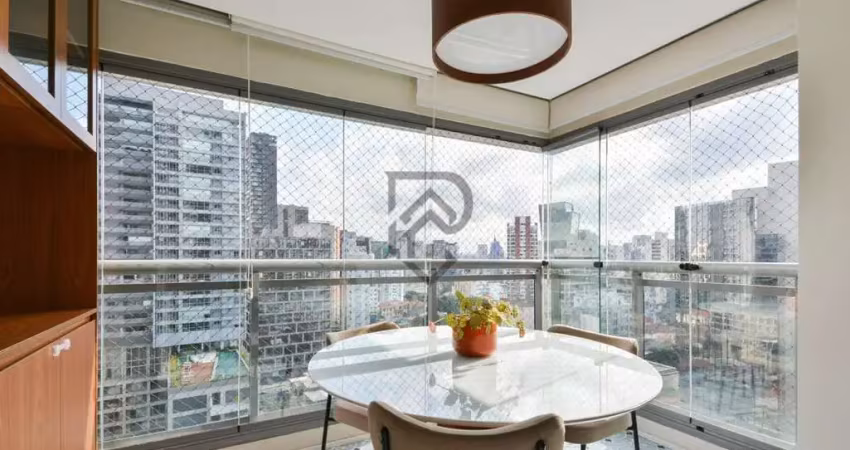 Apartamento Z Pinheiros andar alto vista livre porteira fechada