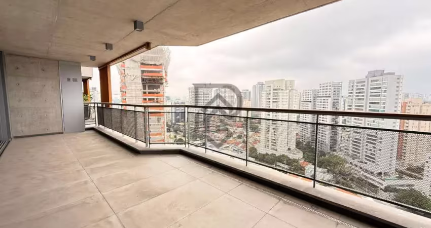 Apartamento brooklin pronto para morar andar alto vista livre