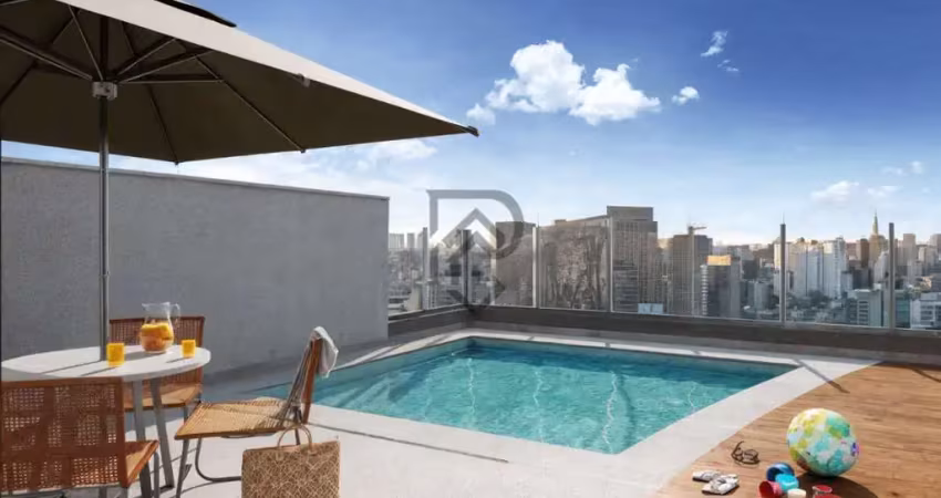 Apartamento alto padrão brooklin andar alto vista livre