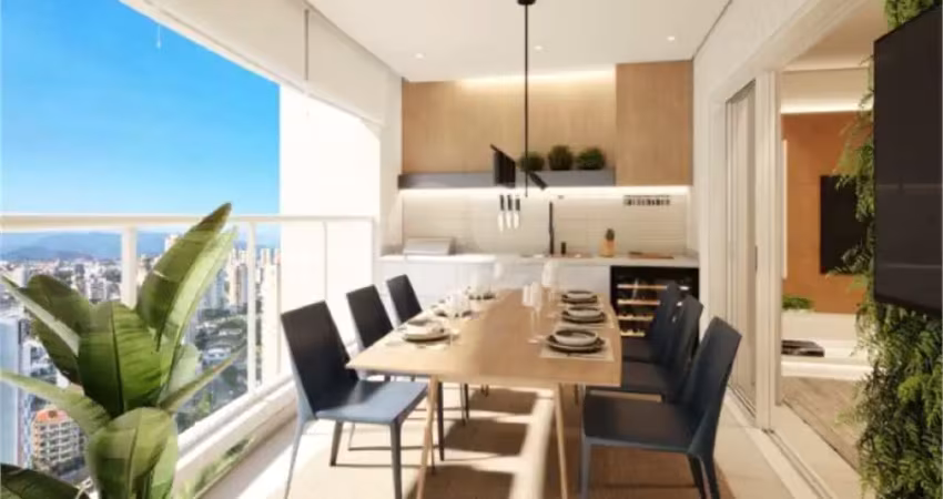 Apartamento com 2 quartos à venda em ponta da praia - sp