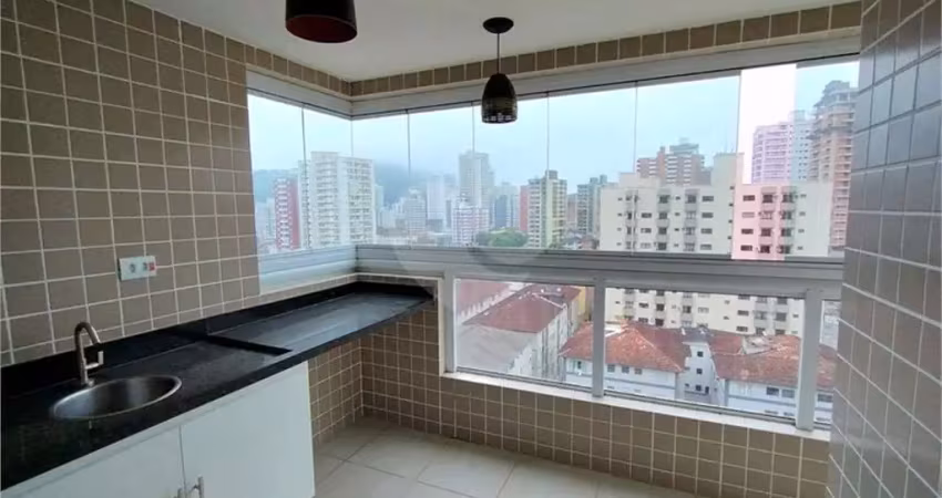 Apartamento com 2 quartos à venda em canto do forte - sp