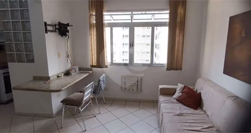 Apartamento com 1 quartos para locação em gonzaga - sp