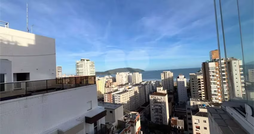 Apartamento com 3 quartos à venda na Avenida Doutor Bernardino de Campos, Gonzaga, Santos