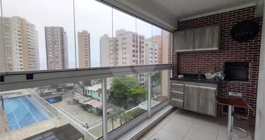 Apartamento com 3 quartos para alugar na Avenida Presidente Wilson, José Menino, Santos