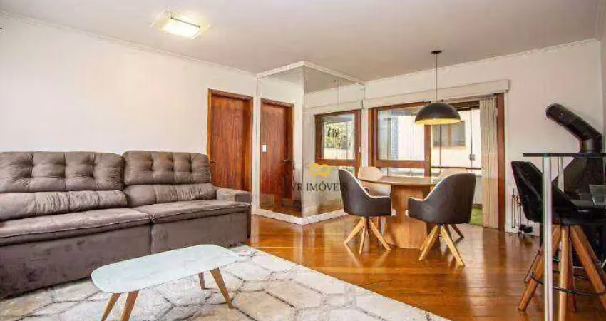 Apartamento com 3 dormitórios para alugar, 126 m² por r$ 5.900/mês - petrópolis - porto alegre/rs