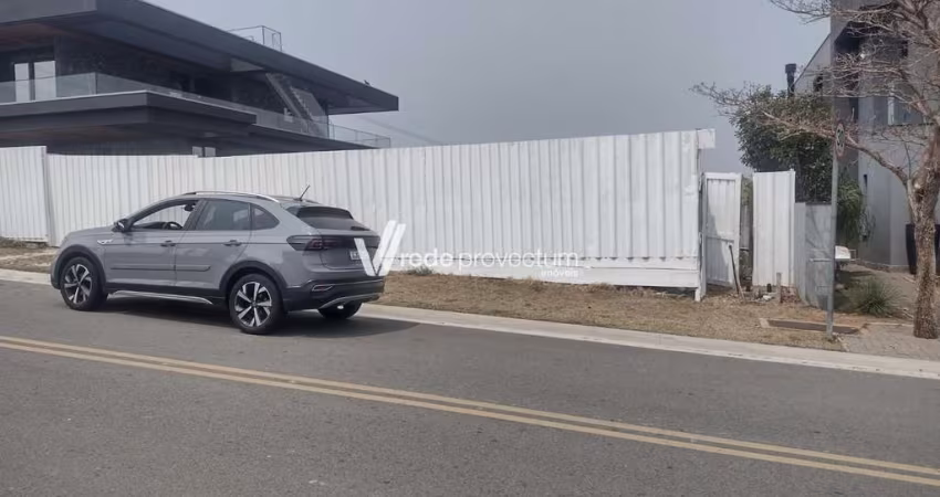 Terreno em condomínio fechado à venda na Estrada Municipal Adelina Segantini Cerqueira Leite, 1000, Loteamento Mont Blanc Residence, Campinas