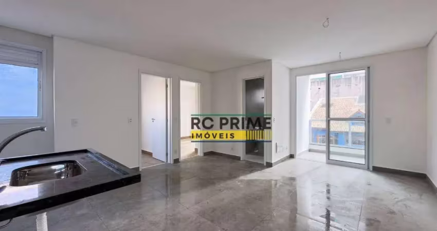 Apartamento com 2 dormitórios à venda, 55 m² por r$ 710.000,00 - jardim do mar - são bernardo do campo/sp