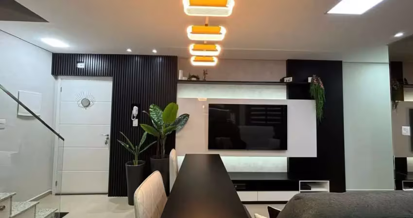 Cobertura com 2 dormitórios à venda, 82 m² por r$ 696.000,00 - jardim bela vista - santo andré/sp