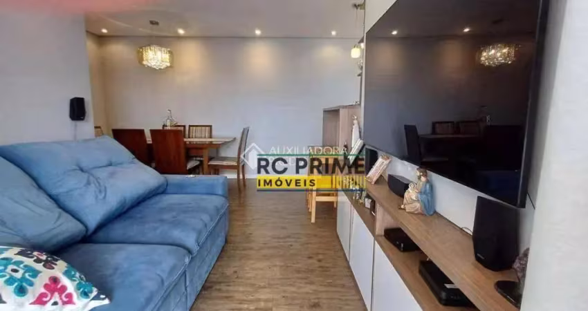 Apartamento com 2 dormitórios à venda, 67 m² por r$ 585.000,00 - fundação - são caetano do sul/sp