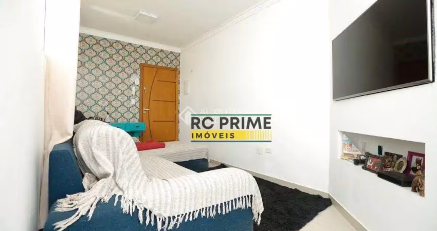 Cobertura com 2 dormitórios à venda, 95 m² por r$ 360.000,00 - parque capuava - santo andré/sp