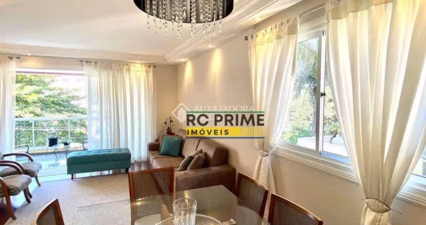 Apartamento com 4 dormitórios à venda, 142 m² por r$ 1.950.000,00 - vila uberabinha - são paulo/sp