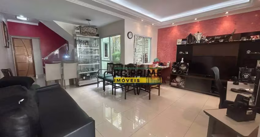 Excelente sobrado com 03 suítes - jardim três marias - sbcampo