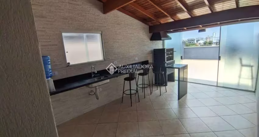 Cobertura com 2 dormitórios à venda, 198 m² por r$ 660.000,00 - vila scarpelli - santo andré/sp