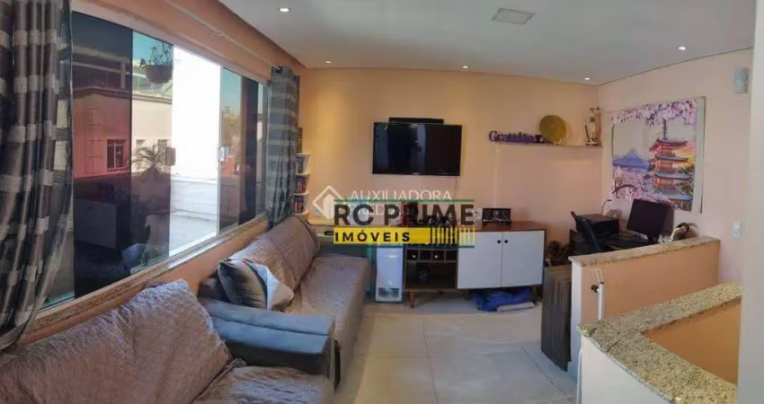 Cobertura com 2 dormitórios à venda, 87 m² por r$ 399.000,00 - nova petrópolis - são bernardo do campo/sp