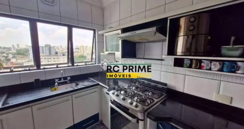 Apartamento à venda com 124m², com 3 quartos, 2 suítes, 3 vagas praça portugal - vila caminho do mar - são bernardo do campo/sp