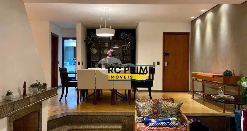 Apartamento com 4 dormitórios à venda, 209 m² por r$ 1.380.000 - centro - são bernardo do campo/sp