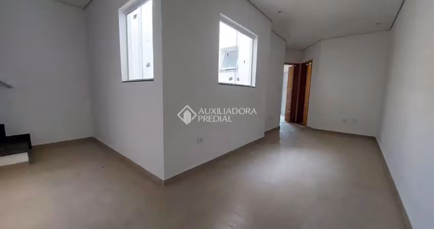 Cobertura com 2 dormitórios à venda, 43 m² por r$ 406.000 - vila linda - santo andré/sp