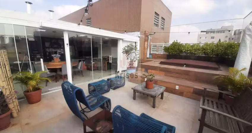 Cobertura com 3 quartos à venda na Rua Otávio de Morais, 156, Vila São Francisco, São Paulo