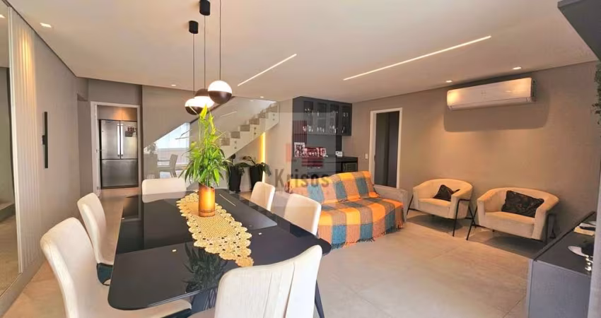 Cobertura Impecável com 256m² ? 3 Suítes, 3 Vagas e Churrasqueira Privativa!
