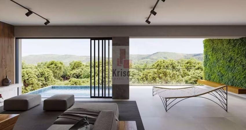 Linda Casa Moderna com Projeto Integrado e Vista Deslumbrante!