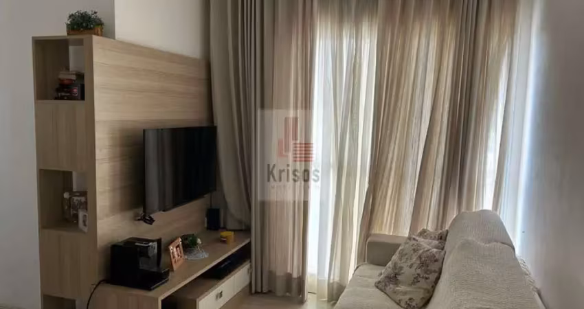 Apto de 54m² semi-mobiliado, à venda na granja viana com 02 dorms, 01 banho e o1 vaga.