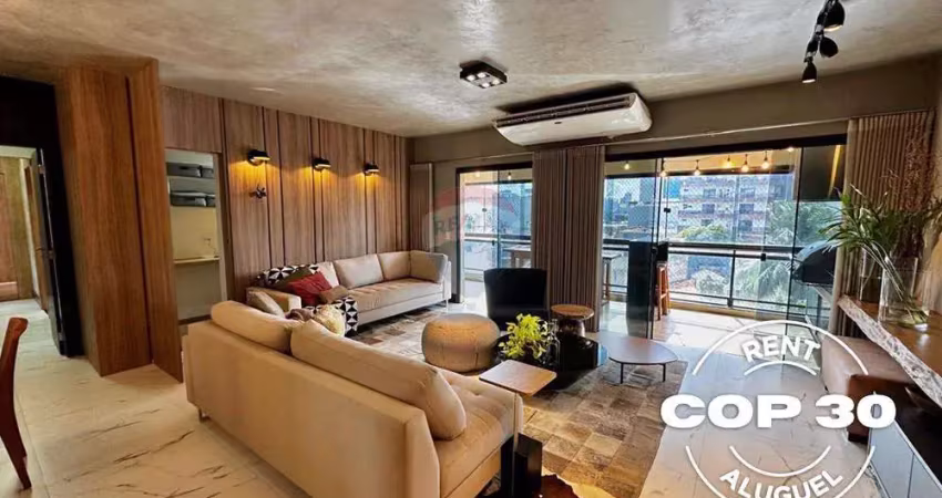 Apartamento alto padrão - até 7 pessoas - locação cop30