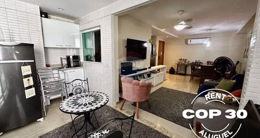 Aluguel cop30 - apartamento no condomínio city way - 3 quartos (5 pessoas)