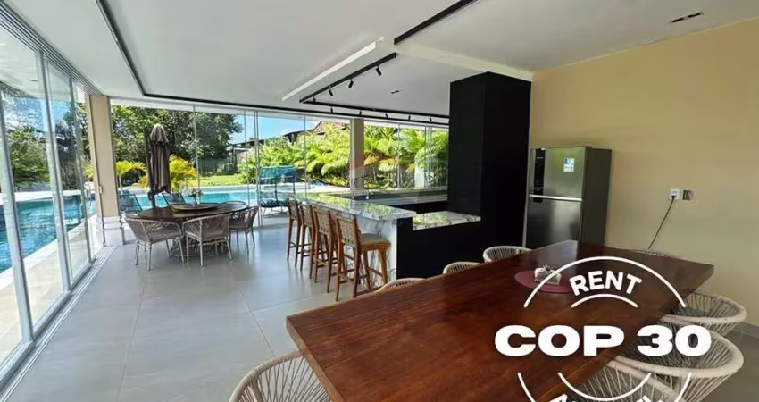 Condomínio lago azul - aluguel para a cop30 - linda e confortável casa - até 5 hóspedes
