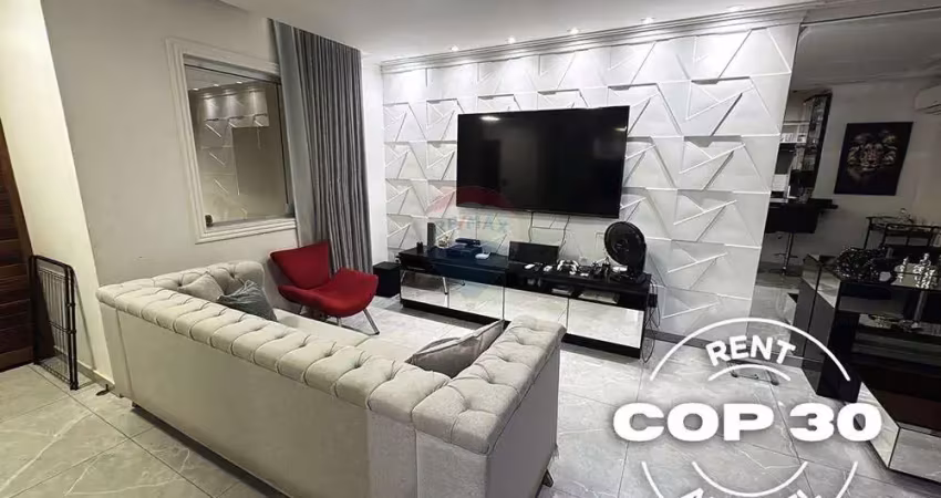 Aluguel cop30 - casa condomínio ecoville residence - 3 suítes (6 pessoas)