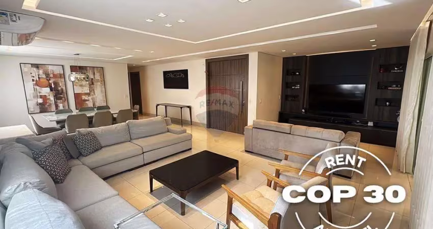 Aluguel cop30 - apartamento no edifício baía blanca - 3 suítes (6 pessoas)